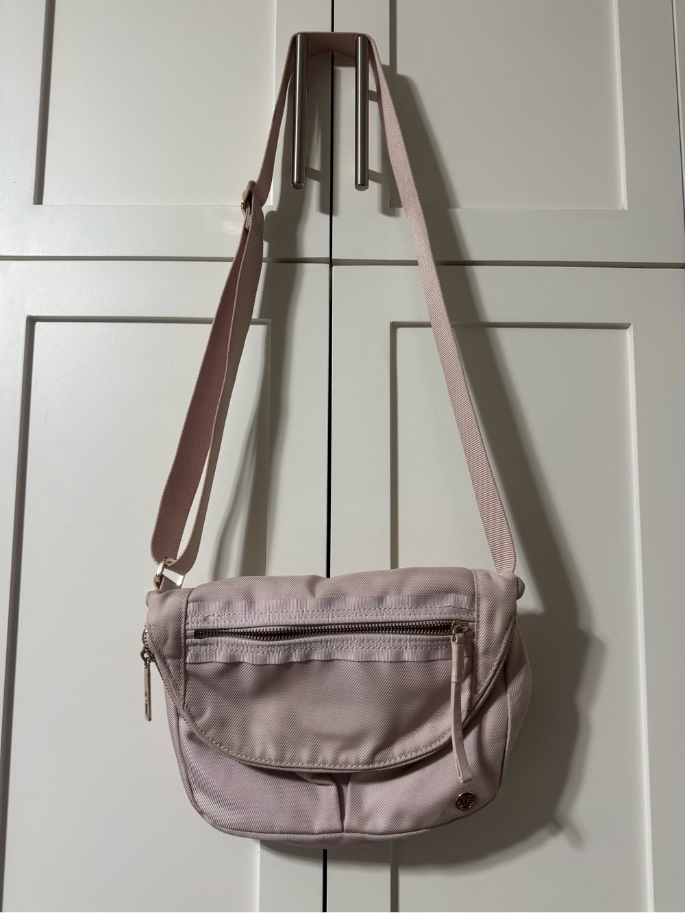 lululemon athletica Light Pink Crossbody Bag
